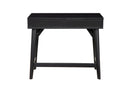 Melbourne Two Drawers Mini Desk, Black Alpine