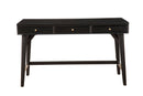 Melbourne Three Drawers Large Desk, Black Alpine