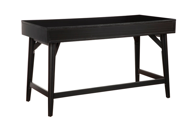 Melbourne Three Drawers Large Desk, Black