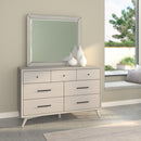 Melbourne 7 Drawer Dresser, Gray Alpine