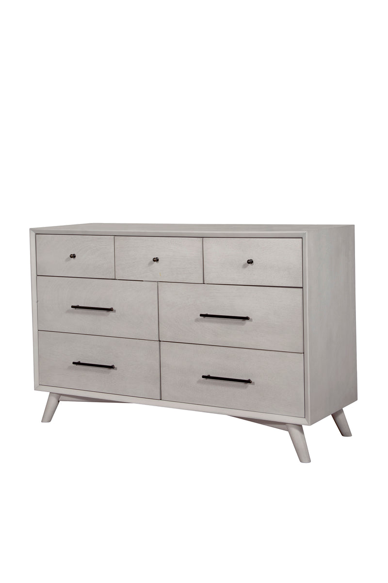 Melbourne 7 Drawer Dresser, Gray