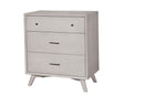 Melbourne 3 Drawer Chest, Gray Alpine