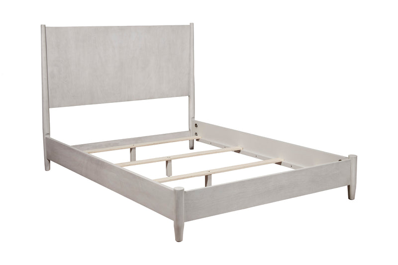 Melbourne Full Size Panel Bed, Gray