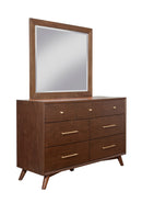 Melbourne 7 Drawer Dresser, Walnut Alpine