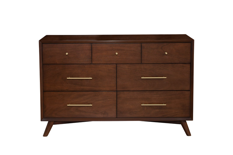 Melbourne 7 Drawer Dresser, Walnut