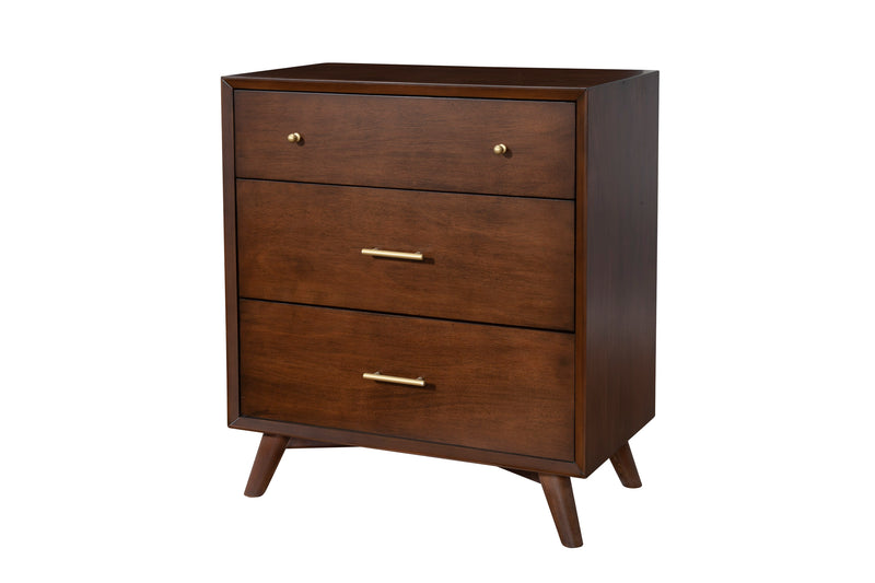 Melbourne 3 Drawer Chest, Walnut