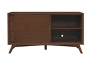 Melbourne 3 Drawers & 1 Door Small TV Stand, Walnut Alpine