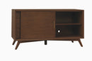 Melbourne 3 Drawers & 1 Door Small TV Stand, Walnut Alpine