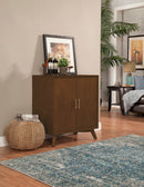 Melbourne Small Bar Cabinet, Walnut Alpine