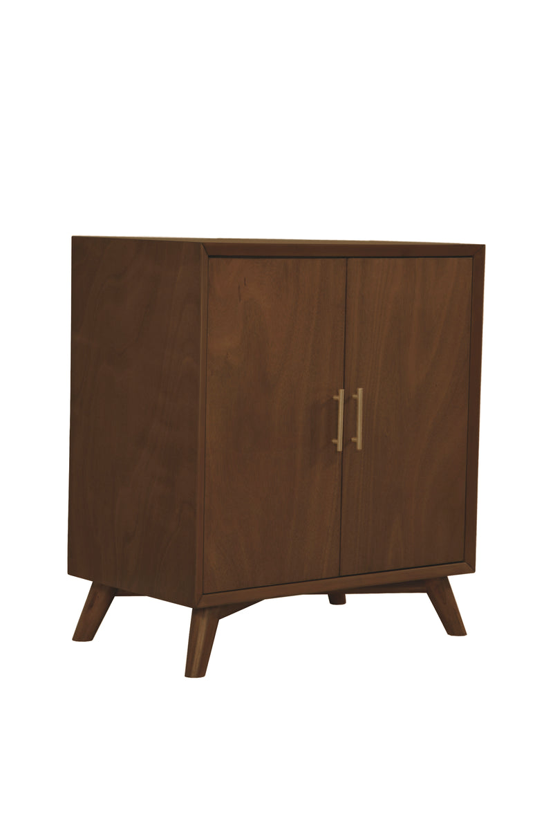 Melbourne Small Bar Cabinet, Walnut