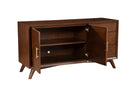 Melbourne 2 Drawers Sideboard, Walnut Alpine