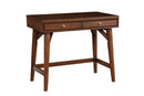 Melbourne 2 Drawers Mini Desk, Walnut Alpine