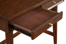 Melbourne 2 Drawers Mini Desk, Walnut Alpine