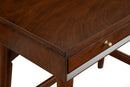 Melbourne 2 Drawers Mini Desk, Walnut Alpine