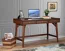 Melbourne 3 Drawers Large Desk, Walnut Alpine