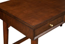 Melbourne 3 Drawers Large Desk, Walnut Alpine