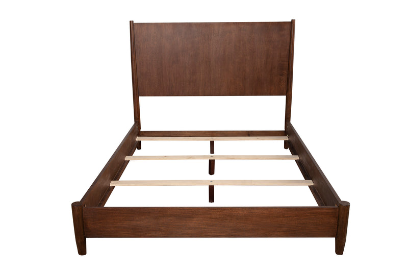 Melbourne Full Size Panel Bed, Walnut