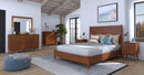 Melbourne California King Panel Bed, Acorn Alpine