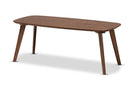 Primrose Walnut Finished Coffee Table Baxton