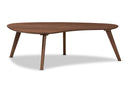 Elston Walnut Finished Coffee Table Baxton