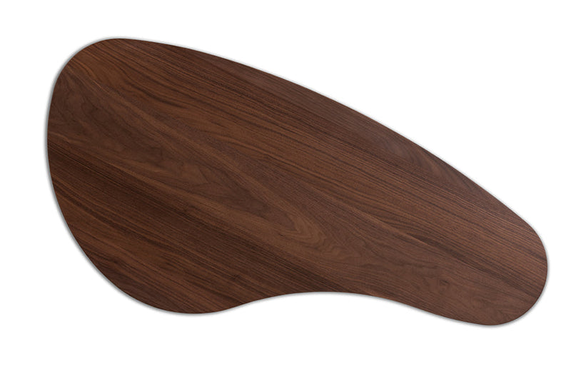 Elston Walnut Finished Coffee Table Baxton