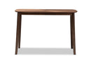 Janne Walnut Console Table Baxton