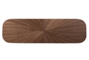 Janne Walnut Console Table Baxton