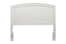 Olejo Standard King Headboard Only, White Alpine