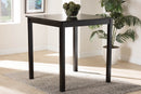 Aspen Modern Espresso Brown Counter Height Pub Table Baxton