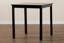 Aspen Modern Espresso Brown Counter Height Pub Table Baxton