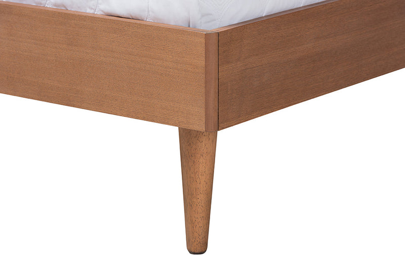 Sedona Ash Walnut 3-Piece Full Size Bedroom Set w/Synthetic Rattan Baxton