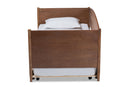 Veruca Ash Wanut Daybed w/Trundle Baxton