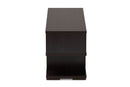 Aurora Dark Brown TV Stand Baxton