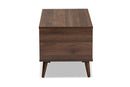 Seville Walnut Finished Coffee Table Baxton