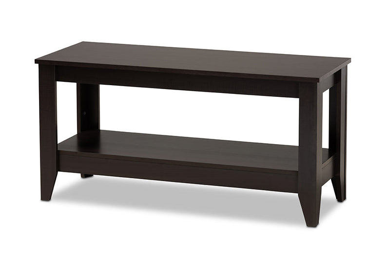 Pierce Wenge Coffee Table Baxton