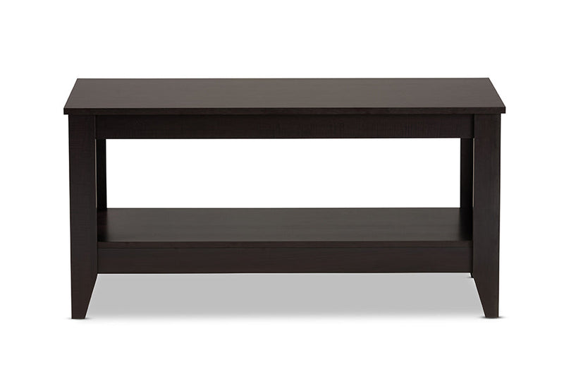 Pierce Wenge Coffee Table Baxton