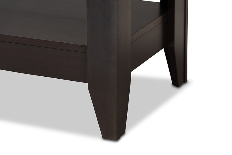 Pierce Wenge Coffee Table Baxton