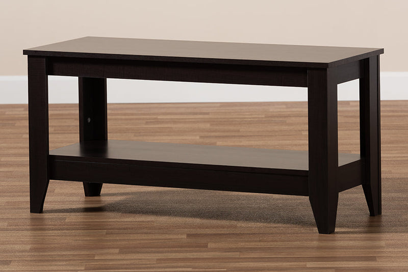 Pierce Wenge Coffee Table Baxton