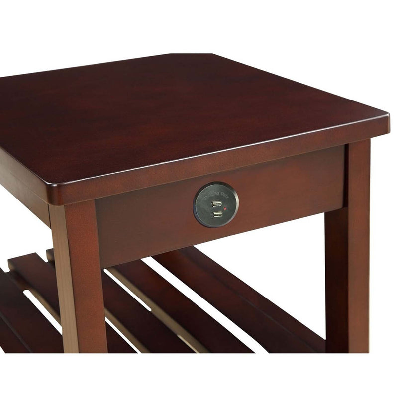 Wasaki Rectangular Accent Table, Espresso Finish Acme