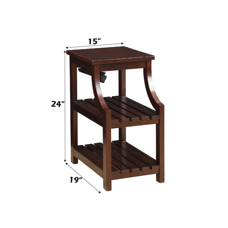 Wasaki Rectangular Accent Table, Espresso Finish Acme