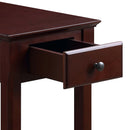 Bertie Rectangular Accent Table, Espresso Finish Acme