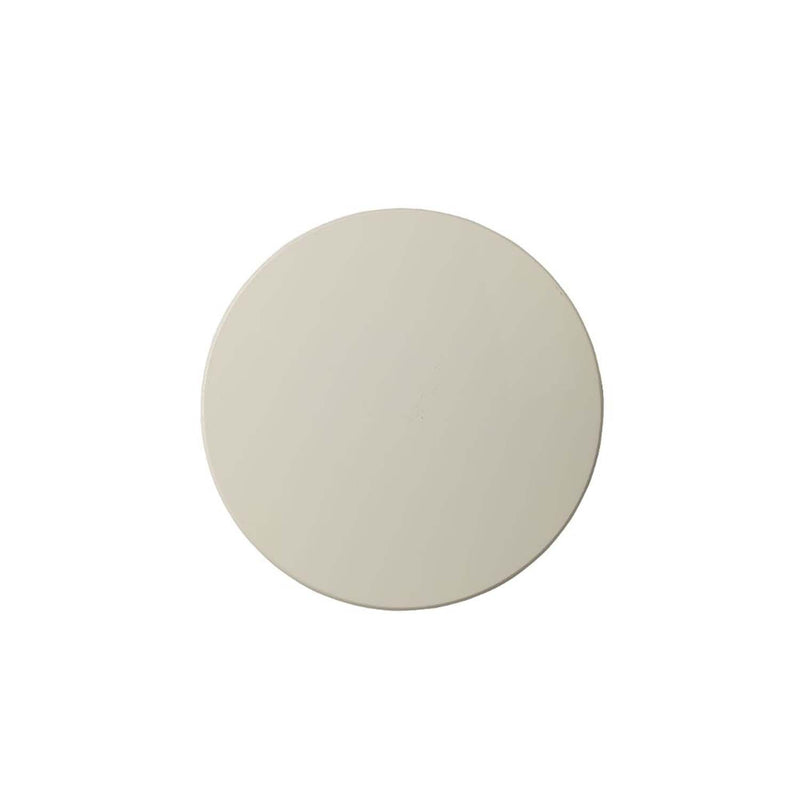 Aberta Round Accent Table, Antique White Finish Acme