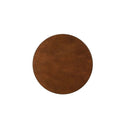 Aberta Round Accent Table, Walnut Finish Acme