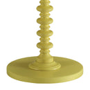 Acton Round Accent Table, Yellow Finish Acme