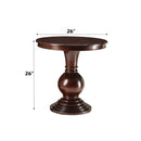 Alyx Round Accent Table, Espresso Finish Acme
