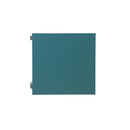 Becci Square Accent Table, Teal Finish Acme