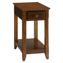 Bertie Rectangular Accent Table, Walnut Finish Acme