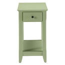 Bertie Rectangular Accent Table, Light Green Finish Acme