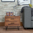 Deoss Rectangular Accent Table, Walnut Finish Acme