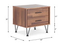 Deoss Rectangular Accent Table, Walnut Finish Acme